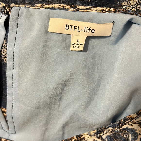 BTFL-Life Anthropologie Flowy Mini Dress - Picture 9 of 10